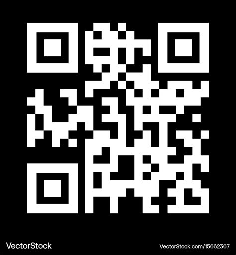 white qr code image.